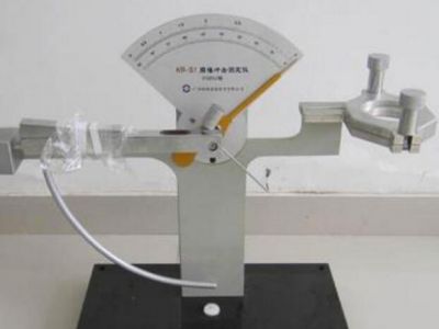 Pendulum impact measuring instrument